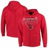 Men's G-III Sports By Carl Banks Cardinal Arizona Cardinals Perfect Season Full-Zip Hoodie