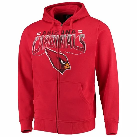 Men's G-III Sports By Carl Banks Cardinal Arizona Cardinals Perfect Season Full-Zip Hoodie 3 Men's G-III Sports By Carl Banks Cardinal Arizona Cardinals Perfect Season Full-Zip Hoodie - Image 3