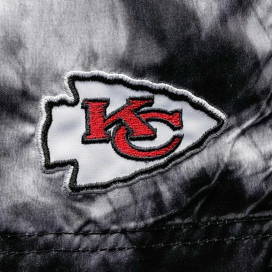 Men's G-III Sports By Carl Banks Black Kansas City Chiefs Splash Volley Swim Shorts 4 Men's G-III Sports By Carl Banks Black Kansas City Chiefs Splash Volley Swim Shorts - Image 4