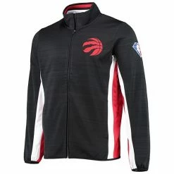 Men's G-III Sports By Carl Banks Black Toronto Raptors 75th Anniversary Power Forward Space-Dye Full-Zip Track Jacket -G-III Sales Store unnamed file 1085
