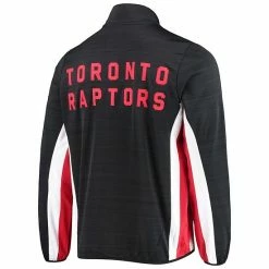 Men's G-III Sports By Carl Banks Black Toronto Raptors 75th Anniversary Power Forward Space-Dye Full-Zip Track Jacket -G-III Sales Store unnamed file 1086
