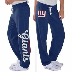 Women's G-III 4Her By Carl Banks Royal New York Giants Scrimmage Fleece Pants