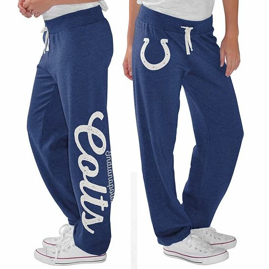 Women's G-III 4Her By Carl Banks Royal Indianapolis Colts Scrimmage Fleece Pants 1 Women's G-III 4Her By Carl Banks Royal Indianapolis Colts Scrimmage Fleece Pants