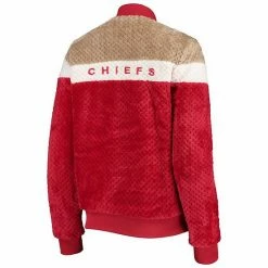 Women's G-III 4Her By Carl Banks Red/Cream Kansas City Chiefs Riot Squad Sherpa Full-Snap Jacket 7 Women's G-III 4Her By Carl Banks Red/Cream Kansas City Chiefs Riot Squad Sherpa Full-Snap Jacket -G-III Sales Store unnamed file 114