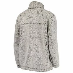 Women's G-III 4Her By Carl Banks Gray Los Angeles Kings Sherpa Quarter-Zip Pullover Jacket -G-III Sales Store unnamed file 1140