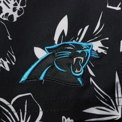 Men's G-III Sports By Carl Banks Black Carolina Panthers Island Volley Swim Shorts -G-III Sales Store unnamed file 1200