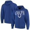Men's G-III Sports By Carl Banks Royal Indianapolis Colts Perfect Season Full-Zip Hoodie
