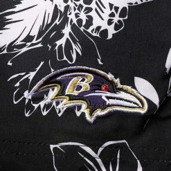 Men's G-III Sports By Carl Banks Black Baltimore Ravens Island Volley Swim Shorts -G-III Sales Store unnamed file 1332
