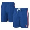 Men's G-III Sports By Carl Banks Royal/Red Philadelphia 76ers Sand Beach Volley Swim Shorts