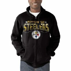 Men's G-III Sports By Carl Banks Black Pittsburgh Steelers Perfect Season Full-Zip Hoodie 9 Men's G-III Sports By Carl Banks Black Pittsburgh Steelers Perfect Season Full-Zip Hoodie -G-III Sales Store unnamed file 1492