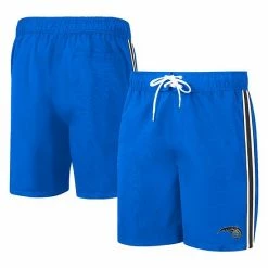 Men's G-III Sports By Carl Banks Blue Orlando Magic Sand Beach Volley Swim Shorts
