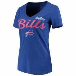 Women's G-III 4Her By Carl Banks Royal Buffalo Bills Post Season V-Neck T-Shirt 7 Women's G-III 4Her By Carl Banks Royal Buffalo Bills Post Season V-Neck T-Shirt -G-III Sales Store unnamed file 2