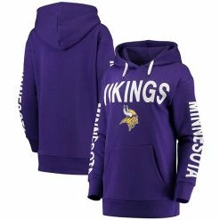 G-III Sales Store 40 Women's G-III 4Her By Carl Banks Purple Minnesota Vikings Extra Point Pullover Hoodie