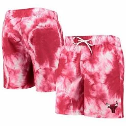 Men's G-III Sports By Carl Banks Red Chicago Bulls Splash Volley Swim Shorts