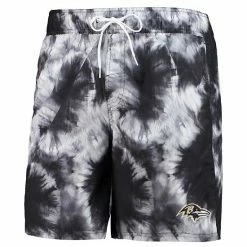 Men's G-III Sports By Carl Banks Black Baltimore Ravens Splash Volley Swim Shorts 7 Men's G-III Sports By Carl Banks Black Baltimore Ravens Splash Volley Swim Shorts -G-III Sales Store unnamed file 2114