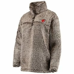 G-III Women's Brown Cleveland Browns Sherpa Quarter-Zip Pullover Jacket 6 G-III Women's Brown Cleveland Browns Sherpa Quarter-Zip Pullover Jacket -G-III Sales Store unnamed file 234