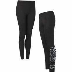 Women's G-III 4Her By Carl Banks Black Kansas City Royals Stadium Leggings