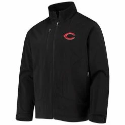 Men's G-III Sports By Carl Banks Black Cincinnati Reds Strong Side Full-Zip Jacket -G-III Sales Store unnamed file 2450