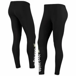 Women's G-III 4Her By Carl Banks Black Army Black Knights Post Season Leggings