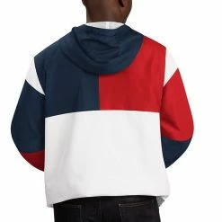 Men's G-III Sports By Carl Banks White/Navy Arizona Wildcats College Fair Catch Half-Zip Hoodie 5 Men's G-III Sports By Carl Banks White/Navy Arizona Wildcats College Fair Catch Half-Zip Hoodie -G-III Sales Store unnamed file 2542