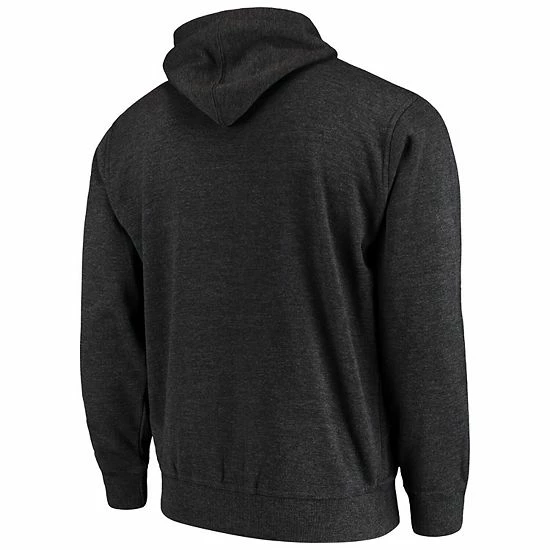 Men's G-III Sports By Carl Banks Charcoal Detroit Lions Perfect Season Full-Zip Hoodie 4 Men's G-III Sports By Carl Banks Charcoal Detroit Lions Perfect Season Full-Zip Hoodie - Image 4