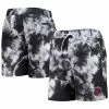 Men's G-III Sports By Carl Banks Black Miami Heat Splash Volley Swim Shorts