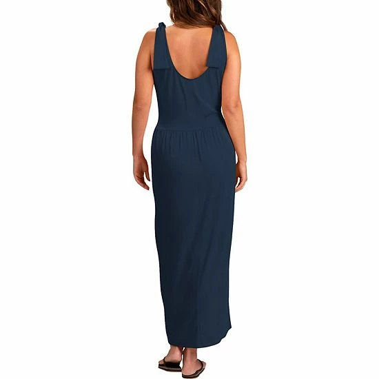 Women's G-III 4Her By Carl Banks Navy Boston Red Sox Game Over Maxi Dress 3 Women's G-III 4Her By Carl Banks Navy Boston Red Sox Game Over Maxi Dress - Image 3