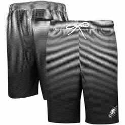 Men's G-III Sports By Carl Banks Black Philadelphia Eagles Ocean Swim Trunks