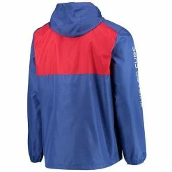 Men's G-III Sports By Carl Banks Royal/Red Chicago Cubs Lineman Half-Zip Hoodie Jacket 8 Men's G-III Sports By Carl Banks Royal/Red Chicago Cubs Lineman Half-Zip Hoodie Jacket -G-III Sales Store unnamed file 2970