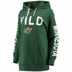 Women's G-III 4Her By Carl Banks Green Minnesota Wild Extra Inning Pullover Hoodie 7 Women's G-III 4Her By Carl Banks Green Minnesota Wild Extra Inning Pullover Hoodie -G-III Sales Store unnamed file 30