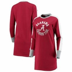 Women's G-III 4Her By Carl Banks Crimson/Gray Alabama Crimson Tide Hurry-Up Offense Dress