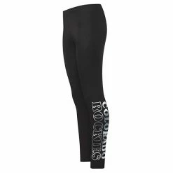 Women's G-III 4Her By Carl Banks Black Colorado Rockies Stadium Leggings 6 Women's G-III 4Her By Carl Banks Black Colorado Rockies Stadium Leggings -G-III Sales Store unnamed file 3084