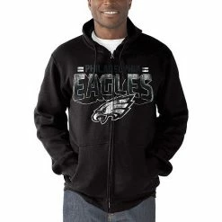 Men's G-III Sports By Carl Banks Black Philadelphia Eagles Perfect Season Full-Zip Hoodie 5 Men's G-III Sports By Carl Banks Black Philadelphia Eagles Perfect Season Full-Zip Hoodie -G-III Sales Store unnamed file 319