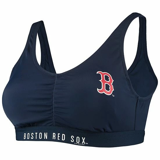 Women's G-III Sports By Carl Banks Navy Boston Red Sox All-Star Bikini Top 3 Women's G-III Sports By Carl Banks Navy Boston Red Sox All-Star Bikini Top - Image 3