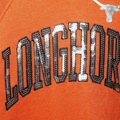 Women's G-III Sports By Carl Banks Texas Orange Texas Longhorns Double Team Tunic Raglan Pullover Hoodie -G-III Sales Store unnamed file 3250