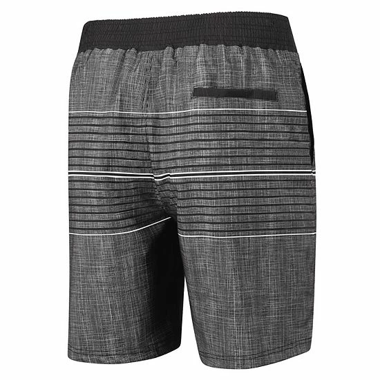 Men's G-III Sports By Carl Banks Charcoal Chicago White Sox Horizon Volley Swim Trunks 4 Men's G-III Sports By Carl Banks Charcoal Chicago White Sox Horizon Volley Swim Trunks - Image 4