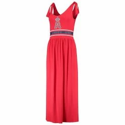 Women's G-III 4Her By Carl Banks Red Los Angeles Angels Game Over Maxi Dress 6 Women's G-III 4Her By Carl Banks Red Los Angeles Angels Game Over Maxi Dress -G-III Sales Store unnamed file 3462