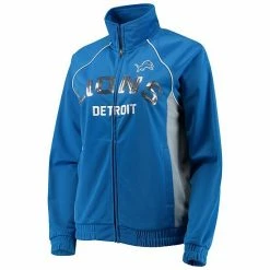 Women's G-III 4Her By Carl Banks Blue/White Detroit Lions Backfield Raglan Full-Zip Track Jacket 7 Women's G-III 4Her By Carl Banks Blue/White Detroit Lions Backfield Raglan Full-Zip Track Jacket -G-III Sales Store unnamed file 3577