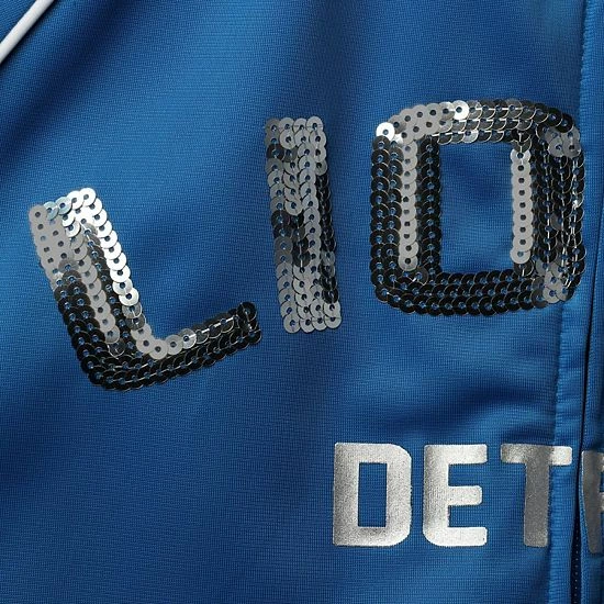 Women's G-III 4Her By Carl Banks Blue/White Detroit Lions Backfield Raglan Full-Zip Track Jacket 5 Women's G-III 4Her By Carl Banks Blue/White Detroit Lions Backfield Raglan Full-Zip Track Jacket - Image 5