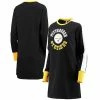 Women's G-III 4Her By Carl Banks Black Pittsburgh Steelers Hurry Up Offense T-Shirt Dress