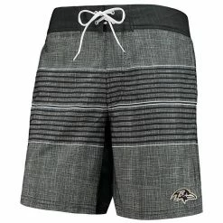 Men's G-III Sports By Carl Banks Black Baltimore Ravens Horizon Swim Shorts 7 Men's G-III Sports By Carl Banks Black Baltimore Ravens Horizon Swim Shorts -G-III Sales Store unnamed file 3665