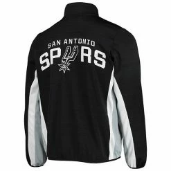 Men's G-III Sports By Carl Banks Black San Antonio Spurs 75th Anniversary Power Forward Space-Dye Full-Zip Track Jacket 8 Men's G-III Sports By Carl Banks Black San Antonio Spurs 75th Anniversary Power Forward Space-Dye Full-Zip Track Jacket -G-III Sales Store unnamed file 3686