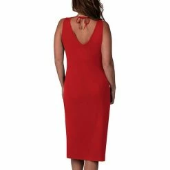 Women's G-III 4Her By Carl Banks Red Atlanta Falcons Kick-Off Maxi Dress 5 Women's G-III 4Her By Carl Banks Red Atlanta Falcons Kick-Off Maxi Dress -G-III Sales Store unnamed file 3708