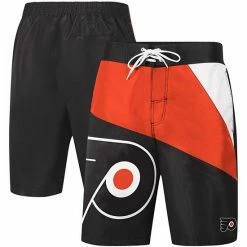 Men's G-III Sports By Carl Banks Black Philadelphia Flyers Wind Wave Board Shorts