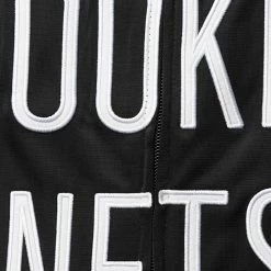 Men's G-III Sports By Carl Banks Black Brooklyn Nets Dual-Threat Tricot Full-Zip Track Jacket -G-III Sales Store unnamed file 3741