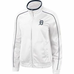 Women's G-III 4Her By Carl Banks White Detroit Tigers Gamer Full-Zip Track Jacket 6 Women's G-III 4Her By Carl Banks White Detroit Tigers Gamer Full-Zip Track Jacket -G-III Sales Store unnamed file 3768