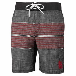 Men's G-III Sports By Carl Banks Charcoal St. Louis Cardinals Horizon Volley Swim Trunks 5 Men's G-III Sports By Carl Banks Charcoal St. Louis Cardinals Horizon Volley Swim Trunks -G-III Sales Store unnamed file 3861