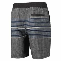 Men's G-III Sports By Carl Banks Charcoal Chicago Cubs Horizon Volley Swim Trunks -G-III Sales Store unnamed file 4028