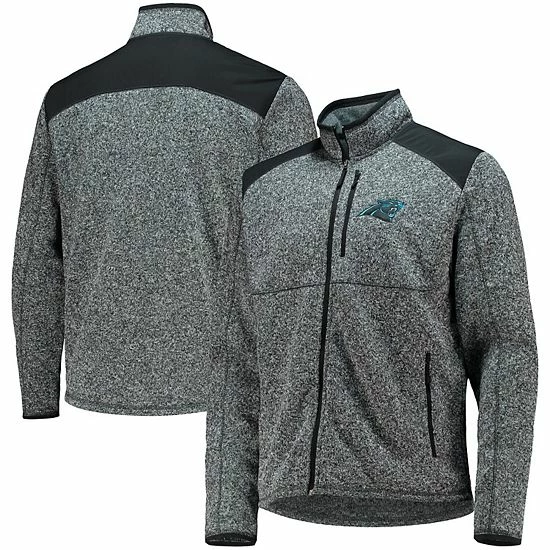 Men's G-III Sports By Carl Banks Black Carolina Panthers Country Full-Zip Jacket 1 Men's G-III Sports By Carl Banks Black Carolina Panthers Country Full-Zip Jacket