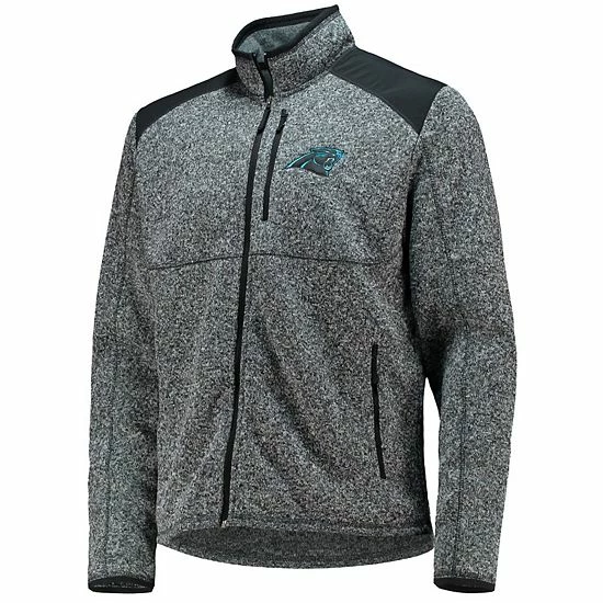 Men's G-III Sports By Carl Banks Black Carolina Panthers Country Full-Zip Jacket 3 Men's G-III Sports By Carl Banks Black Carolina Panthers Country Full-Zip Jacket - Image 3
